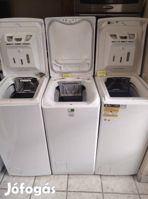 Felültöltős mosógép garanciával 