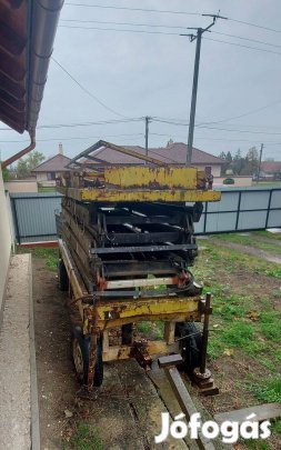 Felülvizsgált hidraulikus emelő, ollós emelő!
