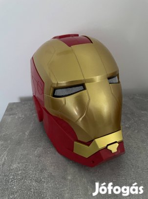 Felvehető Vasember sisak (világít, zenél)