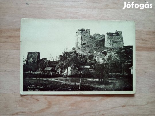 Felvidék - Léva 1916 fekete/fehér képeslap