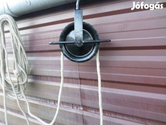 Felvonó csiga kötéllel