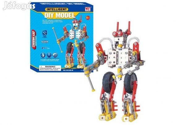 Fém Építő Készlet ( Fémépítő játék ) - Robot (237db-os) (_)