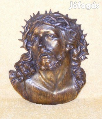 Fém Jézus dísztárgy