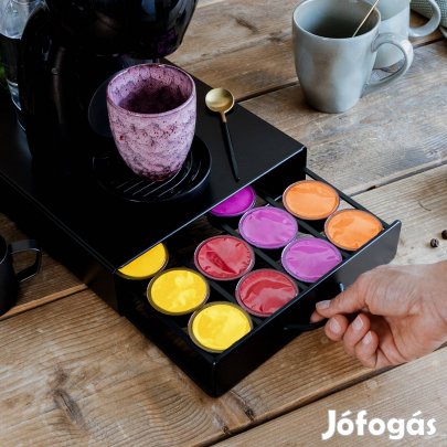 Fém Kávékapszula tartó - 20 db Dolce Gusto kapszulákhoz - 300x240x70mm
