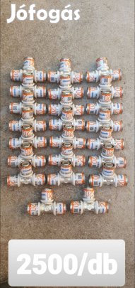 Fém Uponor press plusz idomok