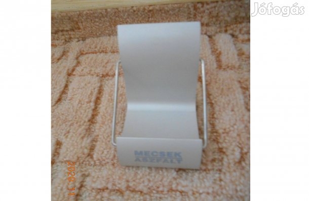 Fém, asztali mobiltelefontartó