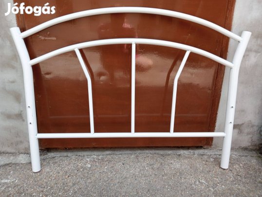 Fém ágy ráccsal, fehér, Burzum !