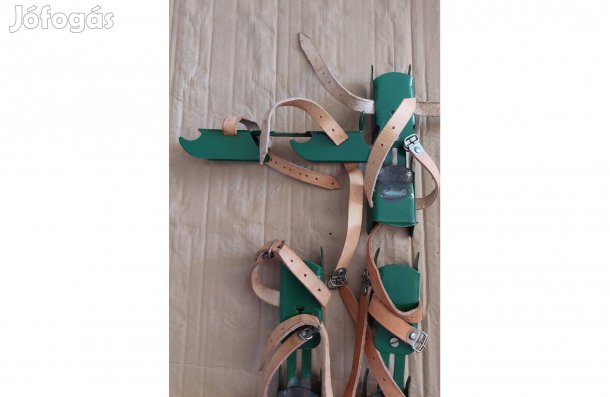 Fém duplaélű csúszka, kicsiknek, csizmára csatolható