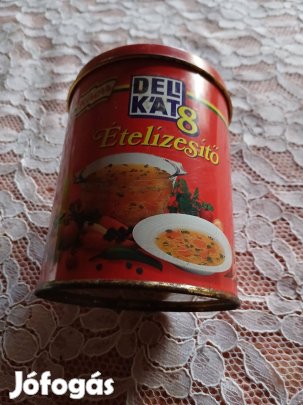 Fém fűszeres doboz, delikátos doboz