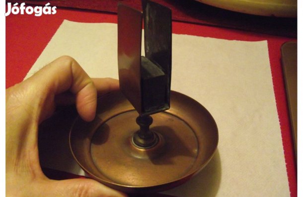 Fém gyufatartó retro