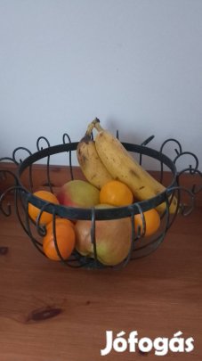 Fém gyümölcskosár 