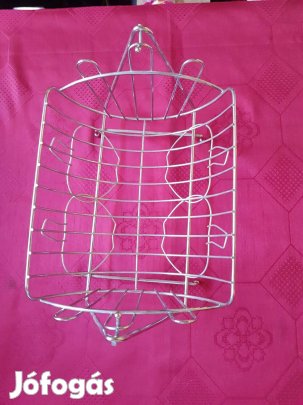 Fém gyümölcsös tál, kétféle