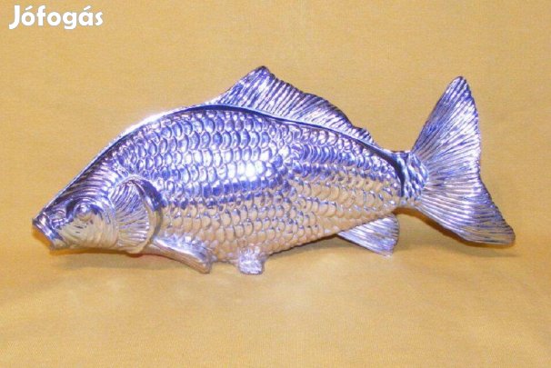 Fém hal szalvétatartó