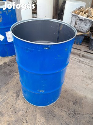 Fém hordó 200l