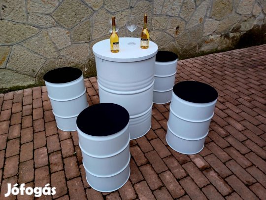 Fém hordó szett!