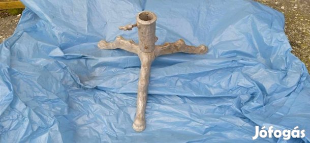 Fém karácsonyfa talp, fenyőfa talp-retró