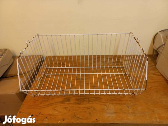 Fém kínálókosár / tárolókosár (több méretben, egymásba rakható)