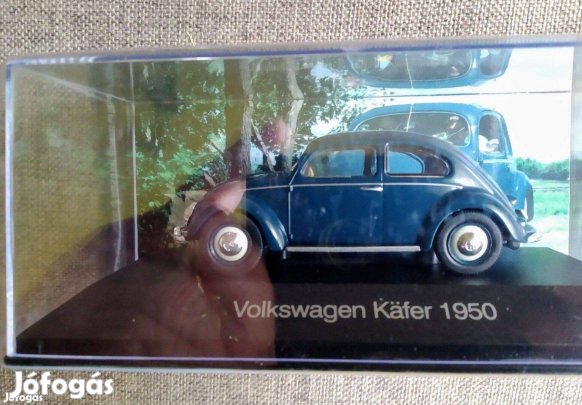 Fém kisautó modell Limited Edition 1 43 VW Bogár 1950 Gyűjtőknek Sok