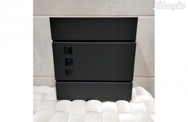 Fém kültéri postaláda újságtartóval eladó