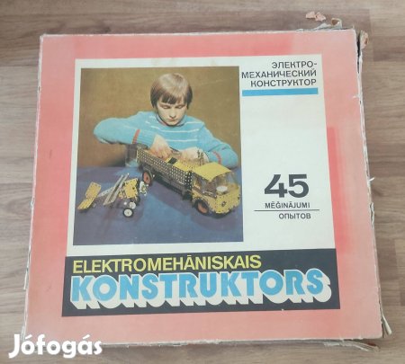 Fém orosz építőkészlet ritkaság