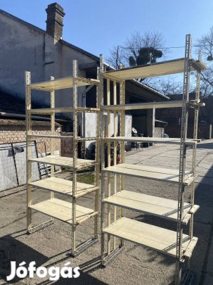 Fém polcok , tároló polc , dexion 