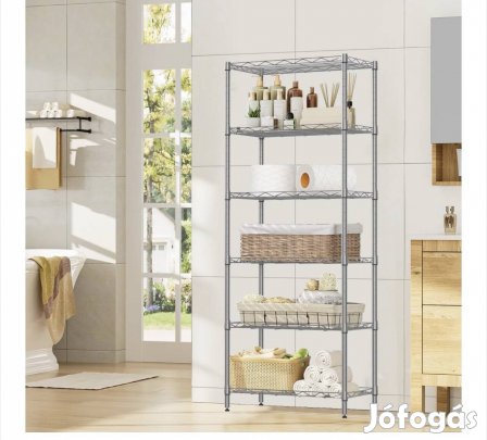 Fém polcos tároló