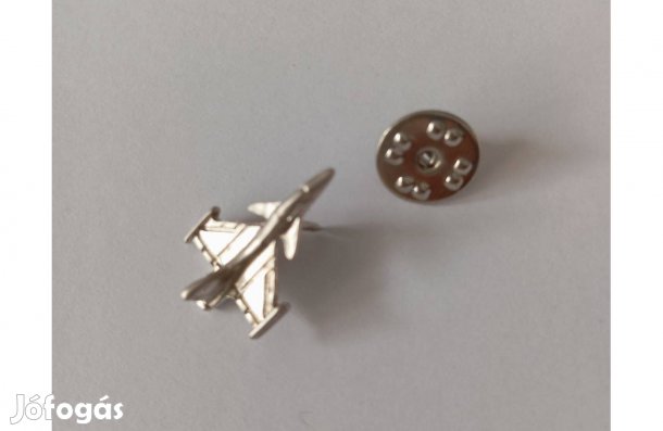 Fém repülős kitűző, jelvény