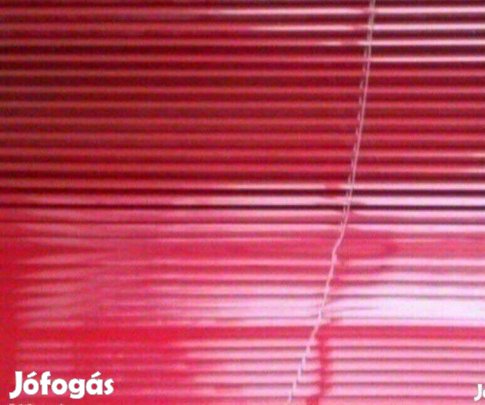 Fém roló árnyékoló piros reluxa Új