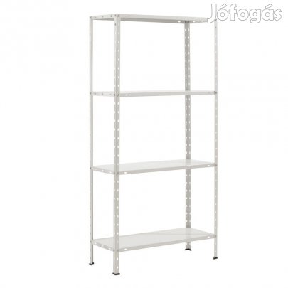 Fém salgo polc 1500x750x300mm | 4 horganyzott acél polccal | Intenso