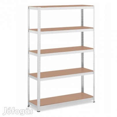 Fém salgó polc 1800x1200x400mm | 5 polcos horganyzott | Intenso Desig