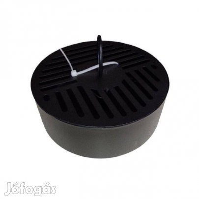 Fém spiráltartó szúnyogriasztó spirálhoz elegáns csíkos dizájn, 15x5