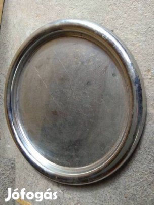 Fém tálca 35 cm átmérő