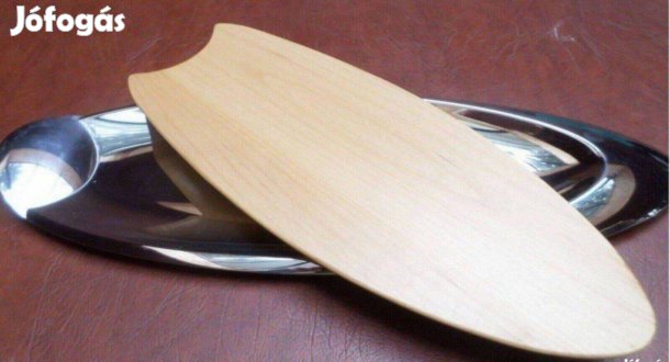 Fém tálca fa kínáló tál WMF német luxus