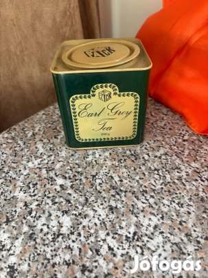 Fém teásdoboz retro