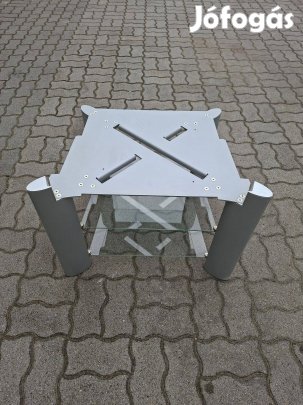 Fém üveg TV állvány (hagyományos Panasonic televizió gyári állványa)