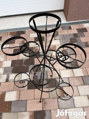 Fém virágállvány