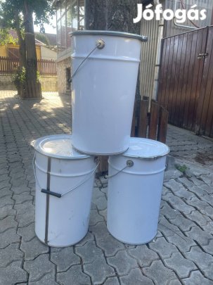 Fém vödör fémvödör 20.5 l fémhordo