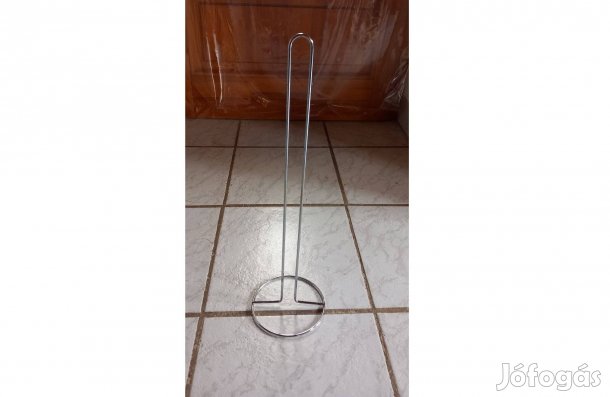 Fém wc papír tartó 55 cm magas - Új