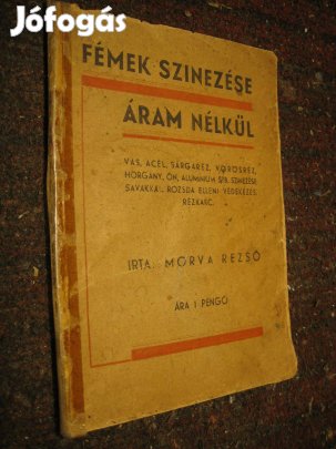 Fémek színezése áram nélkül!