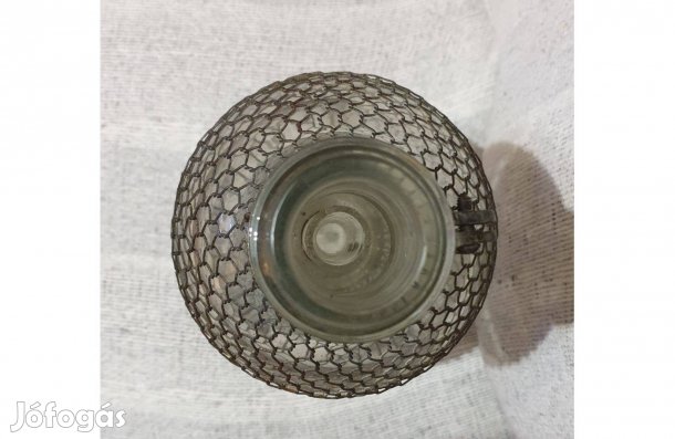 Fémhálós szódásüveg