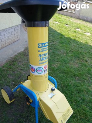 Fémházas ágaprító, komposztáló 220 V-s