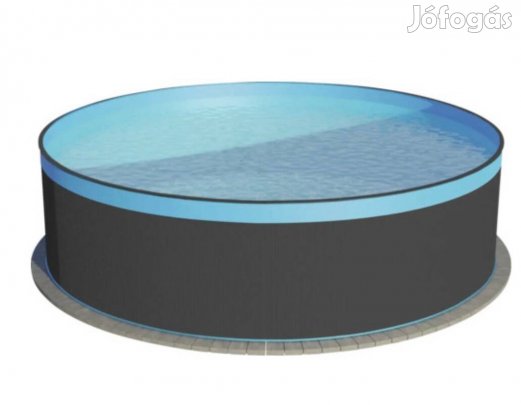 Fémpalástos medence 350x90cm