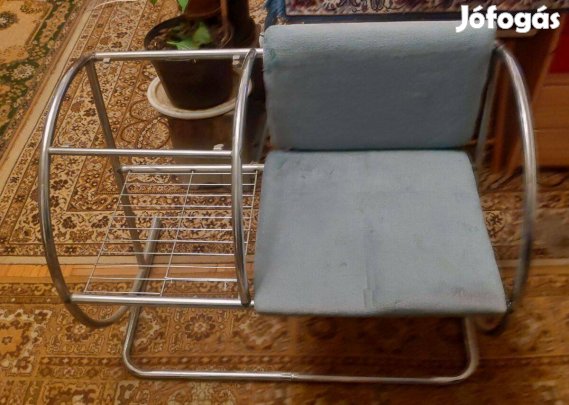 Fémvázas Bútor Kínai (kb.1988) sérült, hiányos