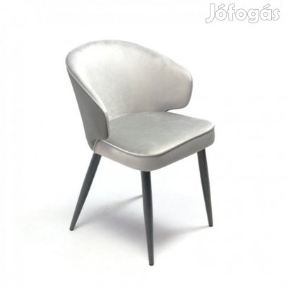 Fémvázas étkezőszék Világosszürke T28873-2-7199