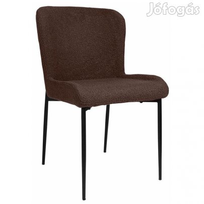 Fémvázas étkezőszék barna T28688