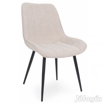 Fémvázas étkezőszék bézs T28699