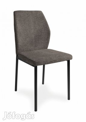 Fémvázas étkezőszék sötétbarna S31623