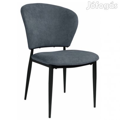 Fémvázas étkezőszék sötétkék T28673