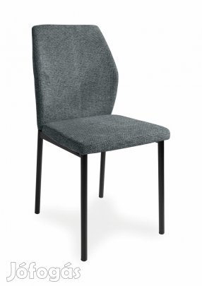 Fémvázas étkezőszék sötétszürke S98924