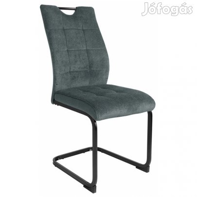 Fémvázas étkezőszék sötétszürke T28691